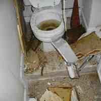 sewage cleanup